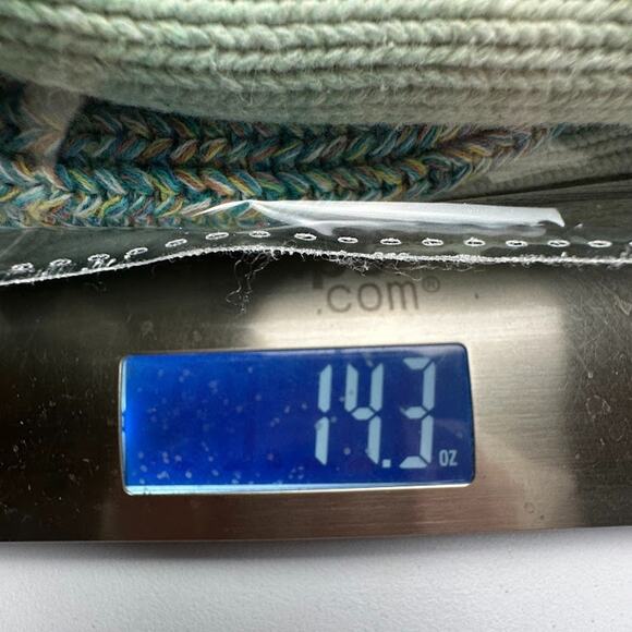 Anthropologie Sweater Womens Extra Small Green Tie Dye Hippie Boho Stretch Comfy - Picture 10 of 11